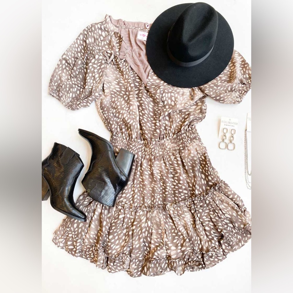 NWT Buddy Love Ray Dress in Antelope, L